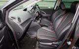 Mazda 5 front seats
