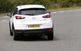 Mazda CX-3 rear cornering