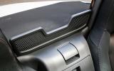 The wind deflector fitted in the Mazda MX-5