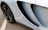 McLaren 12C Spider side air vents