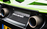 McLaren 675 LT twin exhaust