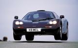 McLaren F1 getting air