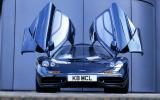 McLaren F1 dihedral doors open