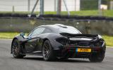 McLaren P1 rear cornering