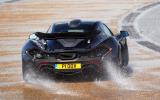 McLaren P1 hard rear cornering