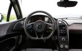 McLaren P1 steering wheel