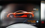 McLaren P1 information display