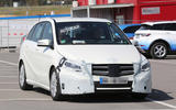 New Mercedes B-class facelift spotted ahead of October debut