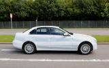 New Mercedes C-class saloon and estate spotted
