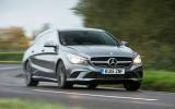 The 18in wheels transmits bumps into the Mercedes-Benz CLA Shooting Brake's cabin