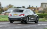 The CLA Shooting brake finds balanced dynamic compromise in its baseline comfort settings