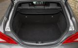 The accessible and powered tailgate opening to the CLA Shooting Brake's boot