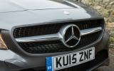 The single louvre grille is the most recognisable part of the Mercedes-Benz CLA Shooting Brake