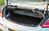 Mercedes-AMG C 63 Cabriolet roof down boot space 