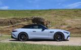 mercedes amg sl63 essai routier 2023 13 toit abaissé