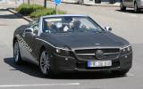 Mercedes SL - latest spy pics