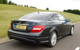 Mercedes-Benz C-Class Coupé rear quarter
