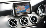 Mercedes-Benz CLA infotainment system