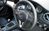 Mercedes-Benz CLA steering wheel