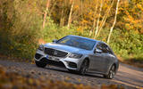 Mercedes-Benz S-Class cornering