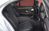 Mercedes-Benz S-Class rear seats