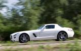 Mercedes-AMG SLS side profile
