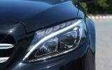Mercedes-Benz C-Class LED headlights