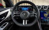 mercedes cle review 202309 stering wheel