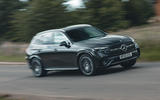 mercedes glc review cornering front