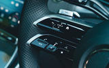 mercedes glc review 2023 12 steering wheel buttons