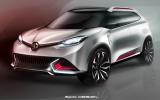 MG CS SUV concept poised for Shanghai reveal
