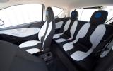 MG EV concept rear seats