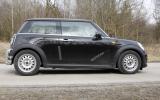 Facelifted Mini spied