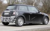 Facelifted Mini spied