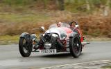 Morgan 3 Wheeler cornering
