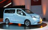 Electric Nissan e-NV200 van set for Geneva reveal