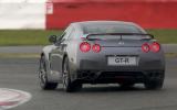 Nissan GT-R rear cornering