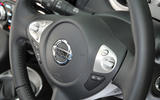 Nissan Juke steering wheel controls