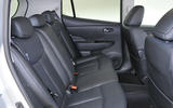 Nissan Leaf rear seats