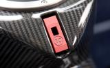 Noble M600 traction control button