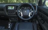 Mitsubishi Outlander PHEV dashboard