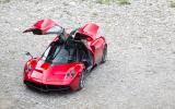 Pagani Huayra gullwing doors opened