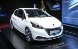 Peugeot reveals new 208 Hybrid Air concept at Paris