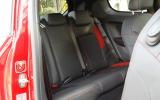 Peugeot 208 GTi rear seats