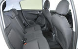 Peugeot 208 rear seats