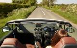 Driving Peugeot 308 CC roof down