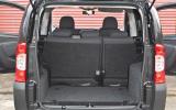 Peugeot Bipper Tepee boot space