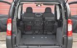 Peugeot Bipper Tepee boot space