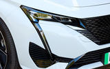 peugeot e 308 review 2023 07 headlight