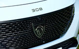 peugeot e 308 review 2023 08 grill